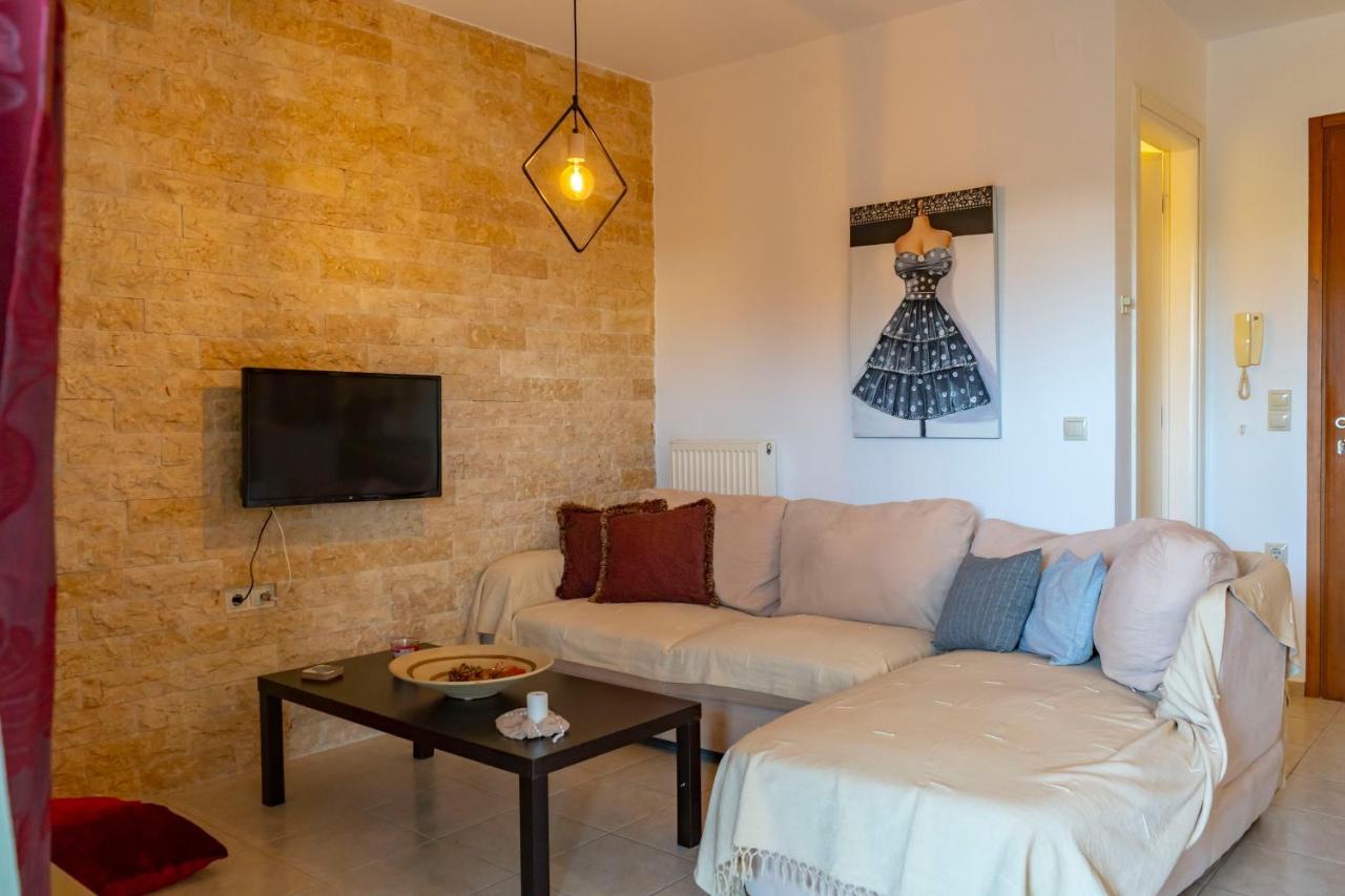 A Quiet Apartment Close To The Sea Gouves Exteriér fotografie